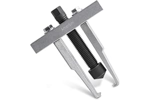 Amerbm Two Jaw Bearing Puller Remover 30mm - 90mm Adjustable Puller Tool for Special Design for Narrow Spaces Removal Small Bearing or Gears