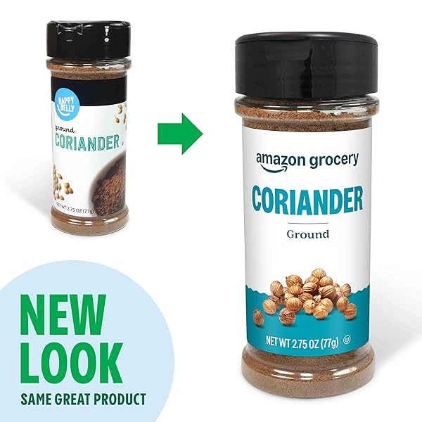 AMAZON GROCERY, GROUND CORIANDER, 2.75 OZ