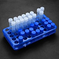 BKMAMLAB Plastic Test Tube Holder Rack for