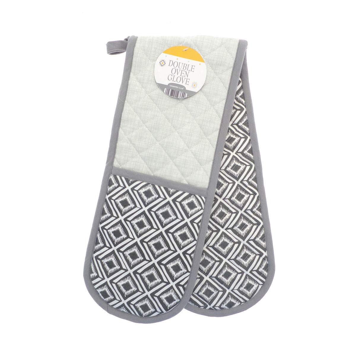 Beamfeature Country Club Lemons Double Oven Gloves (Geometric)