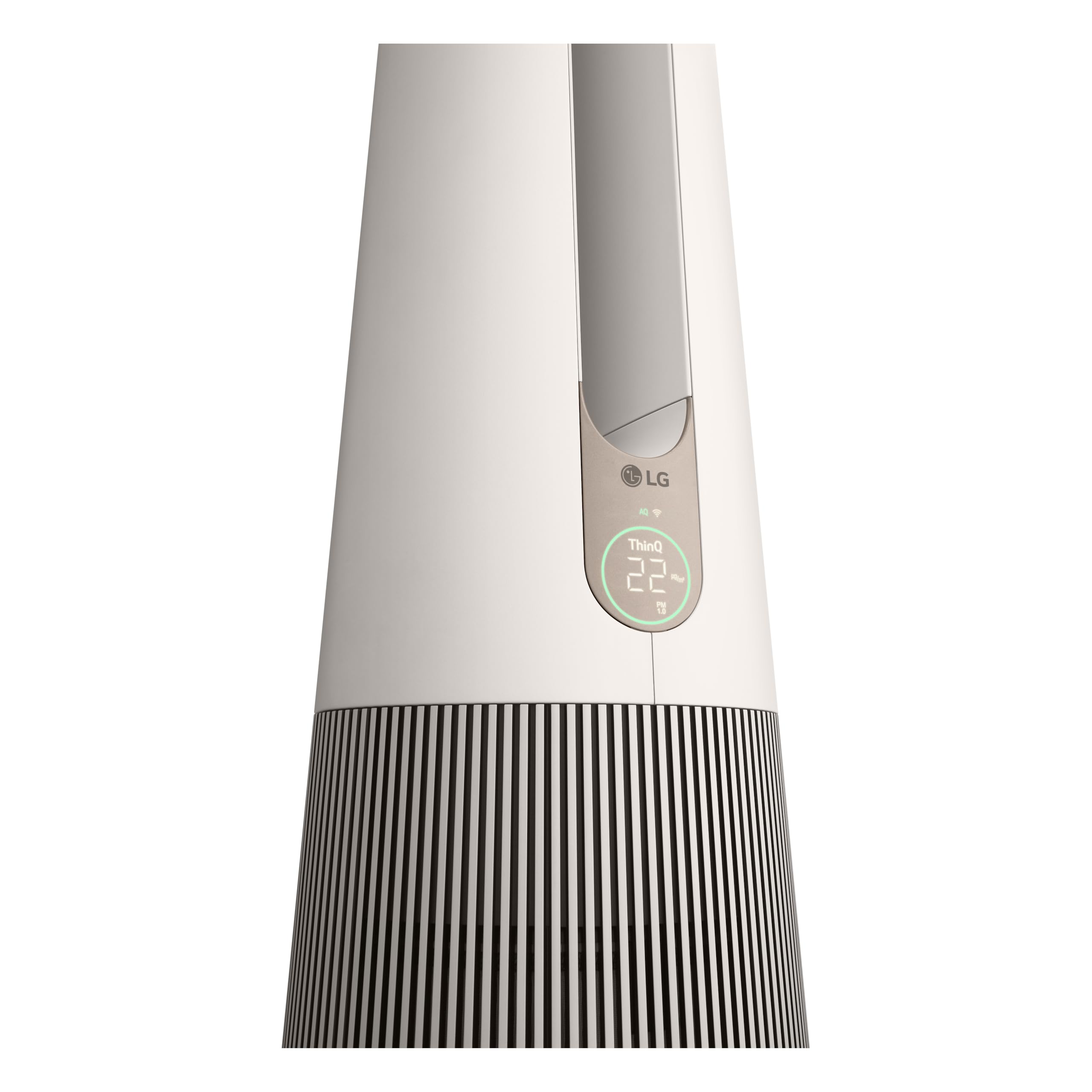 LG PuriCare AeroTower Air Purifier Fan for Home, Large and Small Room, Bedroom, with True HEPA Filter, Multiple Airflow Options, WiFi, Air Quality Monitor, Low Noise, NanoFiber