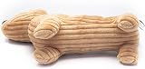 Petface Dougie Deli Cord Plush Puppy Dog Toy view 3