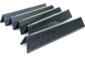 GOKOTASA 7636 15.3 Inch Flavorizer Bars Replacement Parts for Weber Spirit II & I 300 Series E310 E320 S310 S320 Gas Grills with Front Control Knobs, Parts for Weber Spirit GS4 300 Grills, Porcelain-enameled