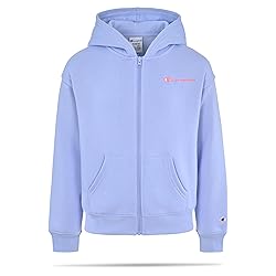 Champion Girls Sweatshirt Full Zip Up Fleece Girls