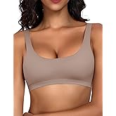 Werkiss Bralettes for Women Natural Lift Wireless Bras No Underwire Light Support Sports Bra