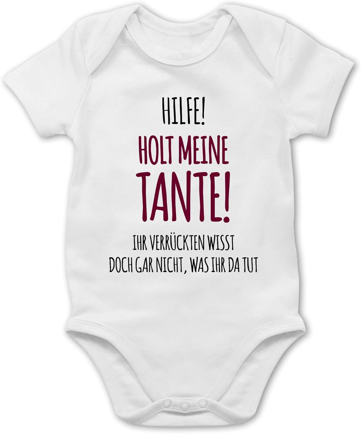 Shirtracer Baby Body - 'Meine Tante Ist Wie Meine Mama Nur Cooler' Spruchbody
