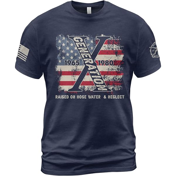 Generation X "Raised On Hose Water And Neglect" Funny Unisex T-Shirt - Gift For Men & Women - View #8