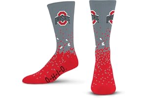 For Bare Feet NCAA unisex-child Spray Zone Crew Sock Ncaa Youth