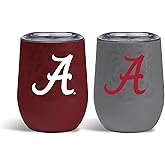 The Memory Company | Licensed NCAA 2-Pack Home/Away Leopard SS Stemless Wine Tumblers