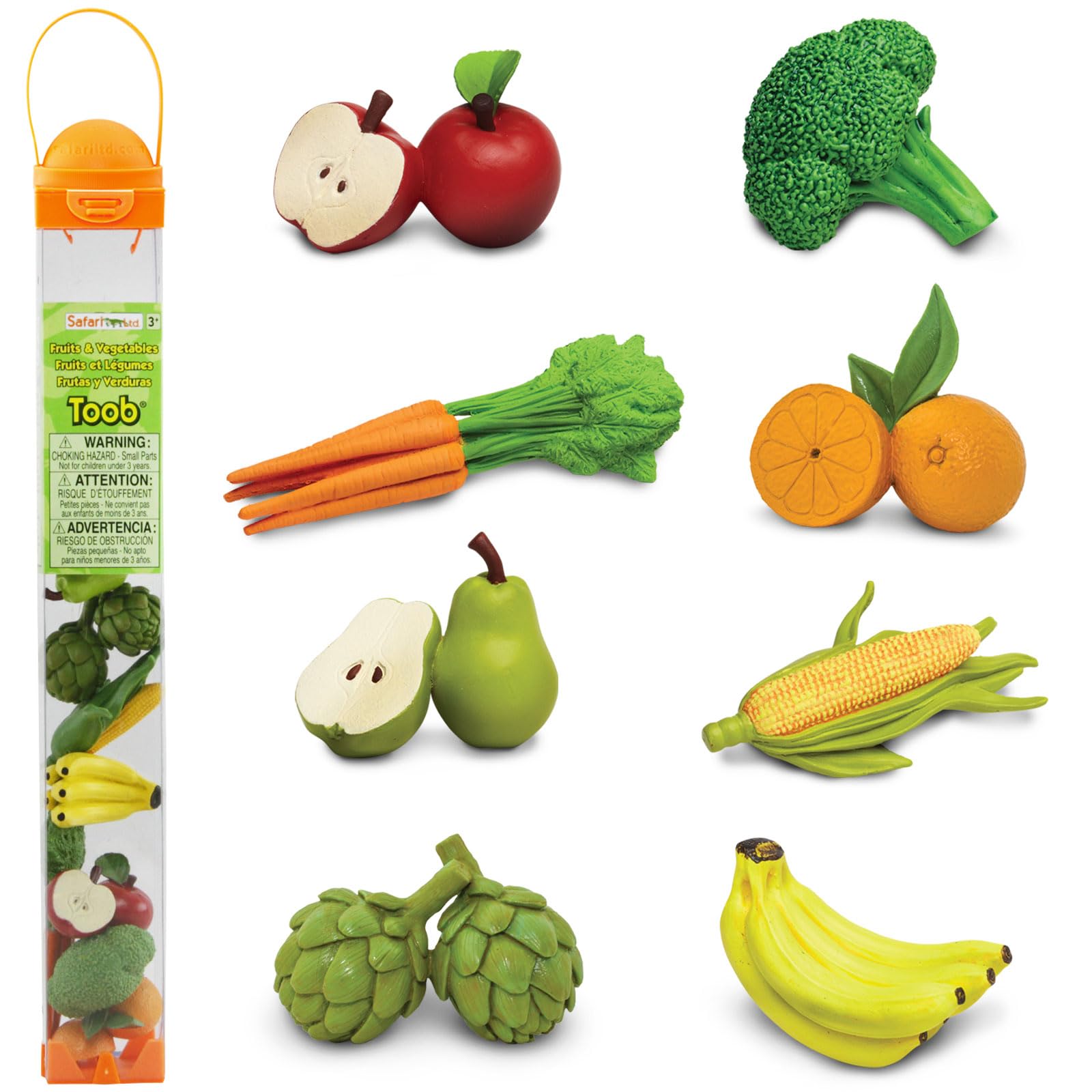 Toob S688304 Fruits & Vegetables,Multicolor