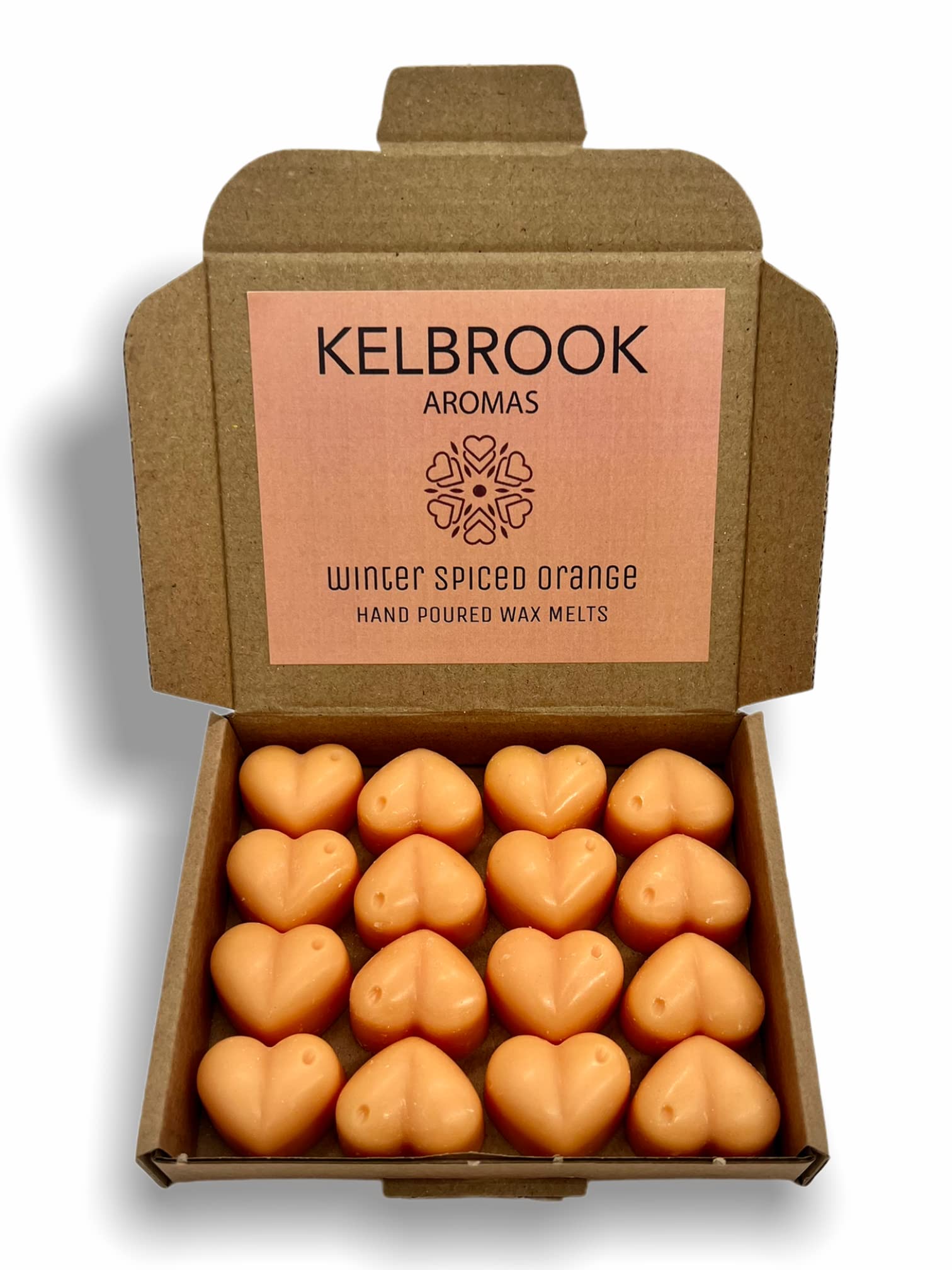 Wax Melts - Winter Spiced Orange | 16 Pack | Strong Scented | Made in the UK | Plastic Free | Vegan — image 1