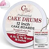 Cakebon Cake Boards - Sturdy 1/2 Thick Drums - 12