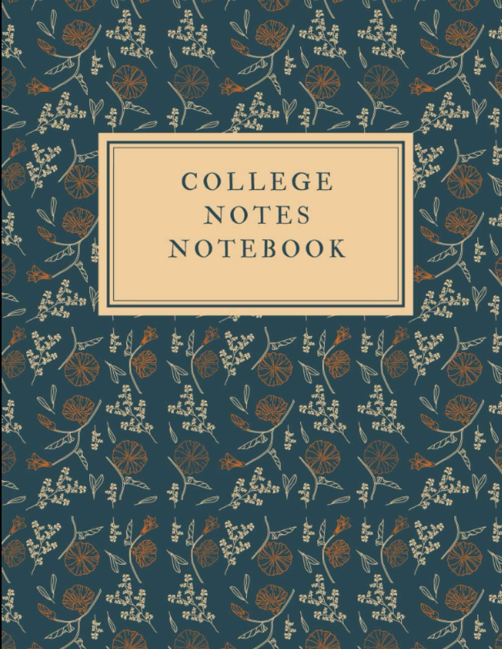 COLLEGE NOTES NOTEBOOK: Universal Note Taking System (Cornell Notes) / NoteTaking Notebook - 407 Pages, 8 1/2" x 11"