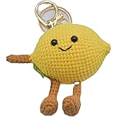 Zakouwe Handmade Fruit Bag Charm,Unique Handcrafted Accessory for Purses Backpacks,Perfect Kawaii Gift for Birthday,Christmas