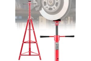 VEVOR Under Hoist Tripod Stand, 2 Ton (4409 lbs) Capacity High Lift Jack Stand Reach Underhoist Support, Lifting from 47.24" 