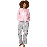 Wicked Women's 2-piece Loose-fit Pajama Set, Soft & Comfortable Nightwear for Adults