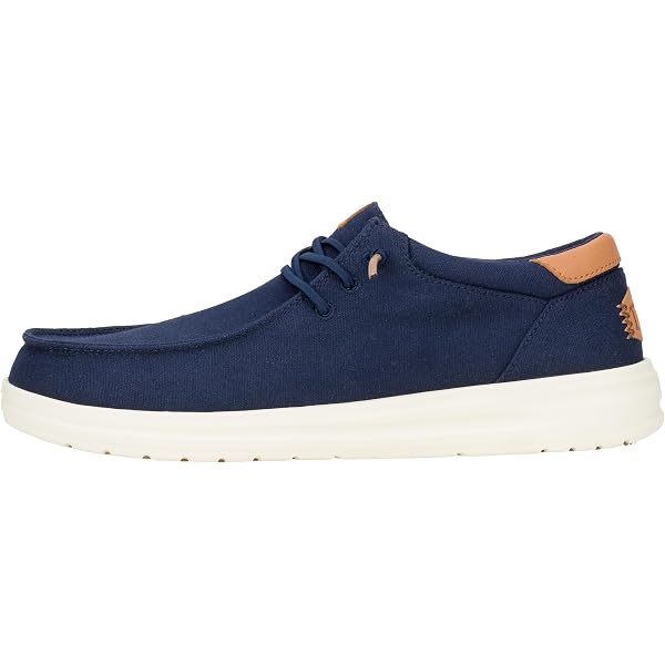 Hey Dude Wally Winter Sweater Mens 10 Navy Multi Fair Isle Loafers 43535-4HQ Amazon.com | HEYDUDE Wally Winter Sweater Navy/Multi Size 10  main image 4