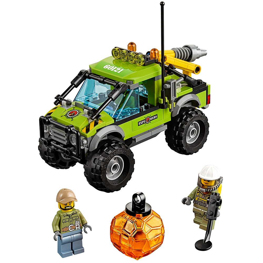 LEGO Kids City Volcano Exploration Truck - 60121 From Debenhams Size