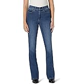 Amazon Essentials Women's Women's High Stretch Slim-Fit Mid-Rise Bootcut Jean