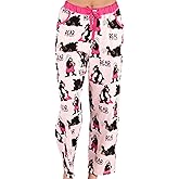 Lazy One Pajamas for Women, Cute Garden and Bear Pajama Pants and Top Separates