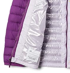 Columbia Girl’S Powder Lite Jacket, Water Repellant