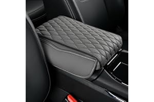 Car Center Console Cover for Mitsubishi Outlander PHEV 2023 2024 2025, Leather Waterproof Armrest Seat Box Cover Protector Ba