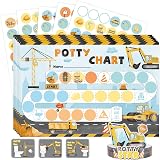 WERNNSAI Potty Training Chart Construction Reward Chart 270 Stickers Crown