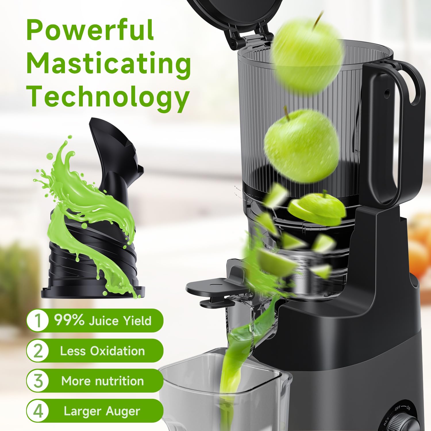 Cold Press Juicer, 5.8