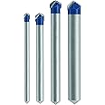 Bosch NS2000 Carbide Tipped Drill Bit Set for Drilling Natural Stone, Granite, Slate, Ceramic and Glass Tiles, Easy Applicati