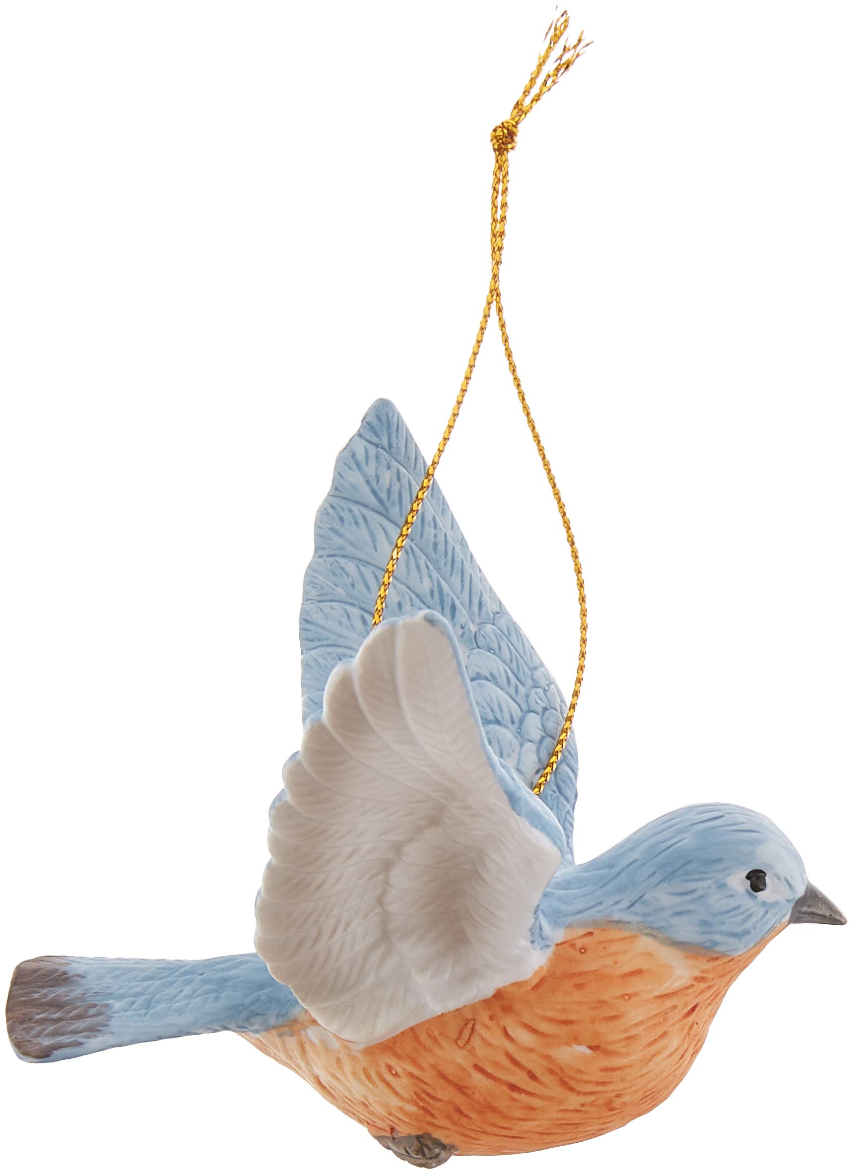 Cosmos Gifts B9023 Ceramic Bluebird Ornament, 3-1/2-Inch