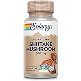 SOLARAY Shiitake Mushroom 600 mg | 100 Count