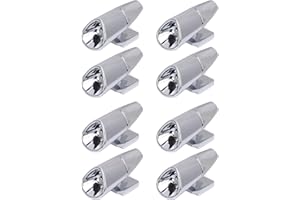 Deer Whistles Avoid Collisions Warning Devices Adhesive Tapes Wildlife Alert for Cars Trucks Motorcycles (Silver)