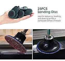 S SATC 25PCS Quick Change Discs Set, 2 Inch Die