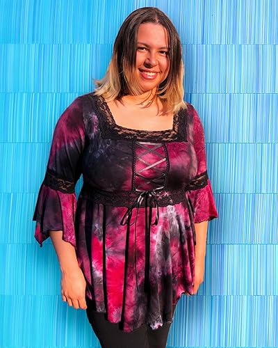 Dare to Wear Renaissance Corset Top: Victorian Gothic Boho Women's