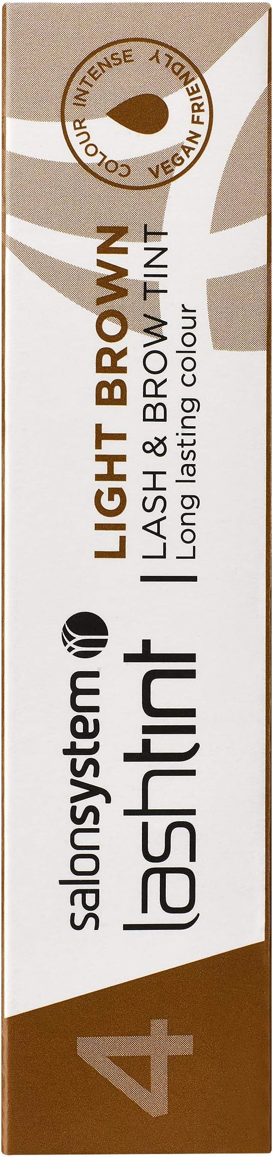 Salon System Lash Tint Light Brown 15ml 0227210 Brow & Lash Tint