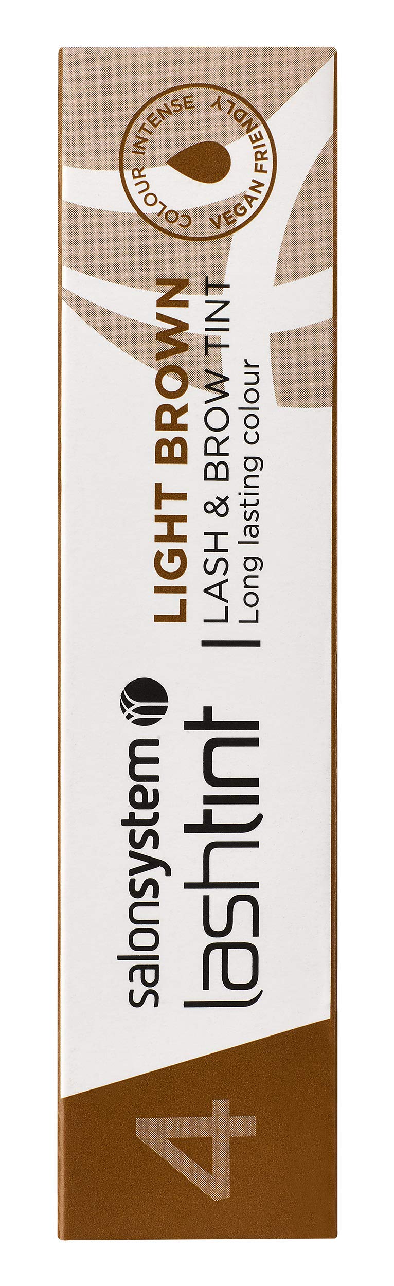 Salon System Lashtint Light Brown Lash and Brow Tint, 15 ml, 0227210 — image 1