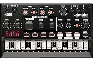 Korg Volca Kick Analogue Generator MS-20 Resonator w/ 16-step Sequencer