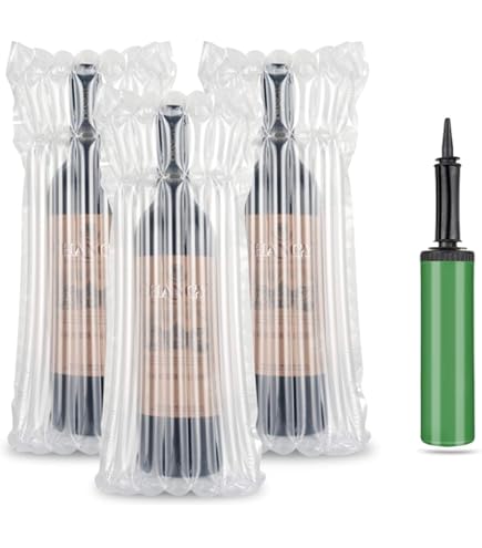 Nuevo 6 Bolsas Protectoras For Botellas De Vino De Cloruro | Cuotas Sin