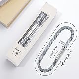 Pretty Jolly 2 Pack Magnetic Curtain Tiebacks Dark Grey Modern Drape Holdbacks view 5