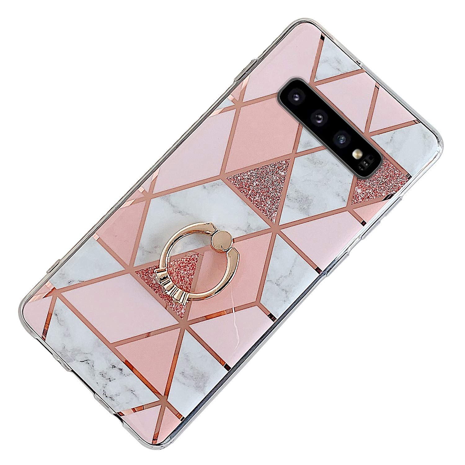 Herbests Compatible with Samsung Galaxy S10 Plus pink