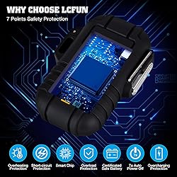 LcFun Electric Lighter, Plasma Lighter Waterproof