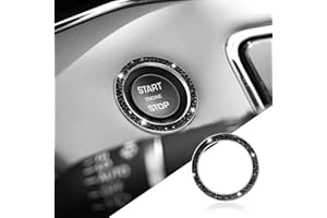 HEVLE Car Bling Crystal Rhinestone Engine Start Ring Decals, Push to Start Button Cover, Key Ignition & Knob Bling Ring, Key Ignition Knob Bling Ring, Bling Car Accessories for Women