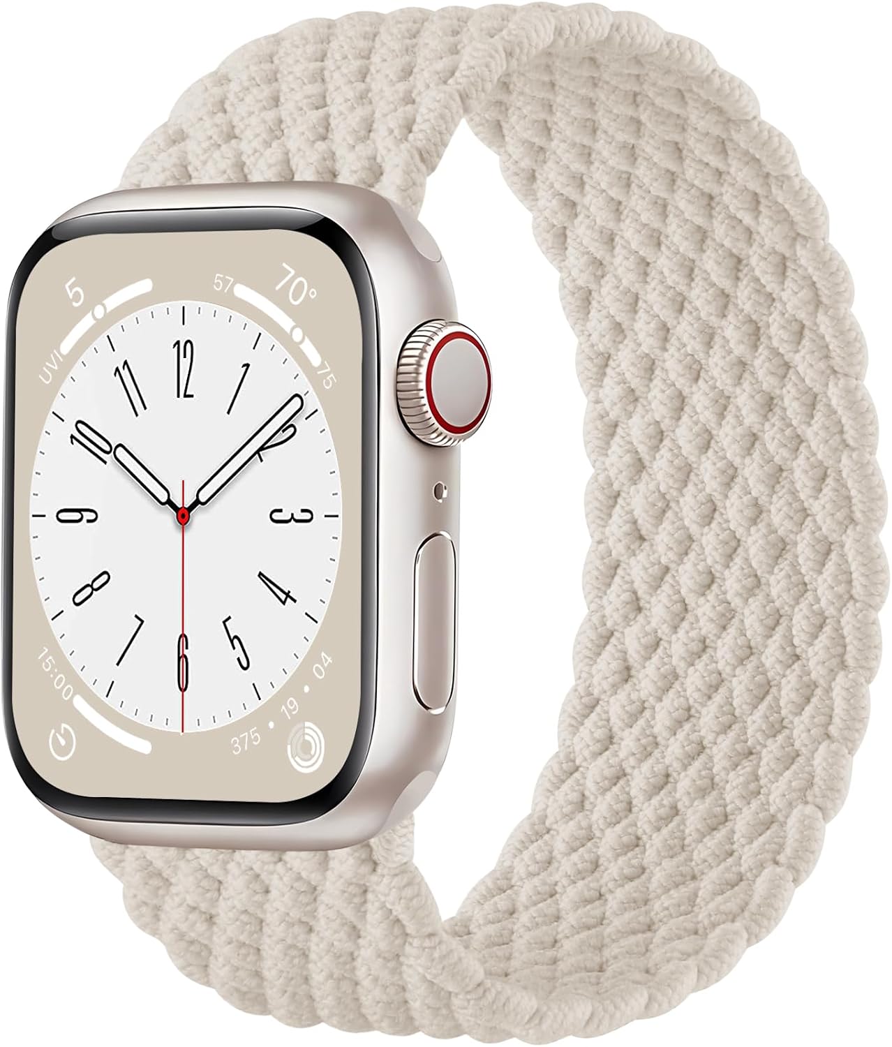 Zedoli Braided Solo Loop Bands Compatible with Apple Watch Band 38mm 40mm 41mm 42mm 44mm 45mm 46mm 49mm Women Men, Stretchy Nylon Sport Elastic Strap for iWatch Series 11 10 9 8 7 6 5 4 3 2 1 SE Ultra