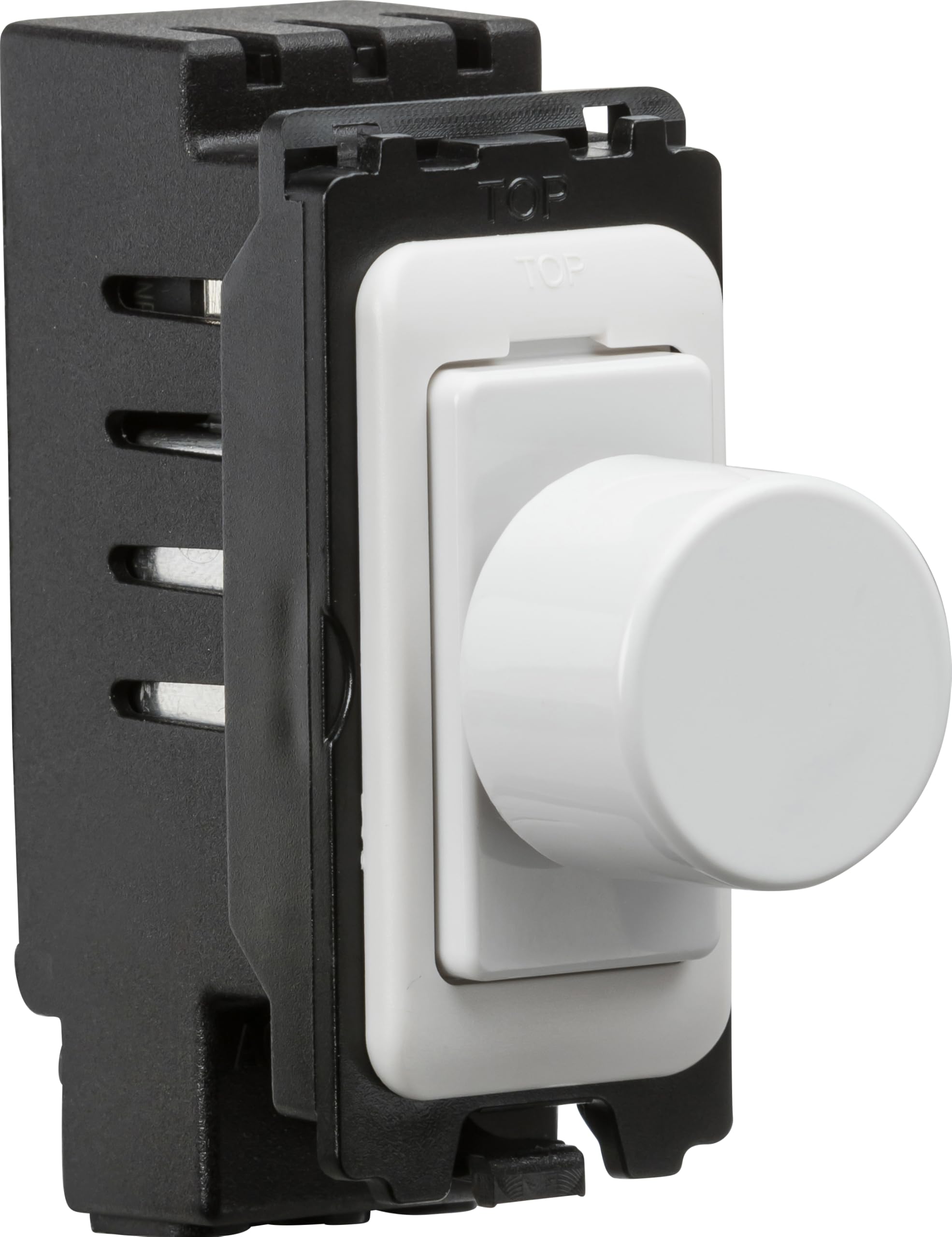 Knightsbridge 5-400W (5-150W LED) 2-Way Intelligent Dimmer Module (Grid or Plate Mounting)