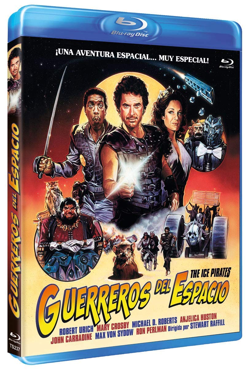 The Ice Pirates 1984 Blu ray Region B (Spanish Release) Guerreros del Espacio Plays in English