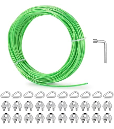 Kit câble acier inoxydable de 2mm fil 50M pour garde-corps et terrasse