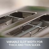 Breville High Gloss 2 Slice Toaster Grey Stainless Steel VTT968 view 2