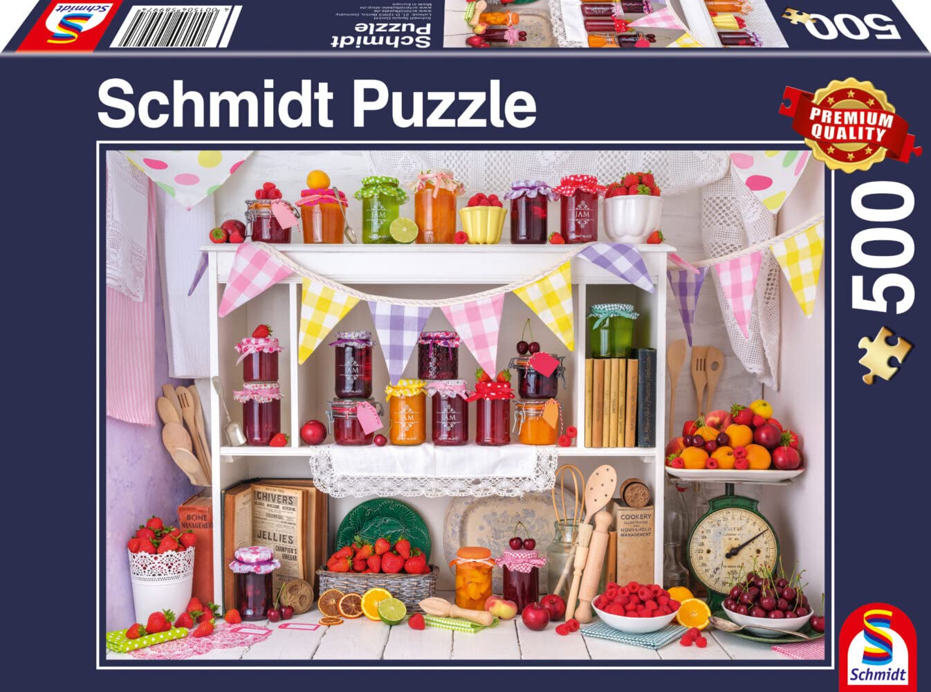 Schmidt Spiele | Jams & Marmalade (500pc) | Puzzle | Ages 10+