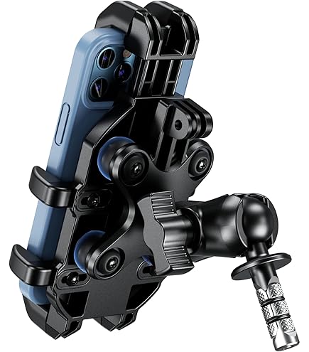 GITOBEHA Supporto Per Telefono Moto Con Attacco A Forcella, Compatibile Con Hayabusa, GSX-R, YZF, CBR, Ninja E S1000RR - 2