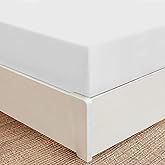 Mellanni Queen Fitted Sheet - Deep Pocket Cooling Sheets up to 16 inch - Hotel Luxury Bedding - Softest Sheets - Wrinkle, Fad